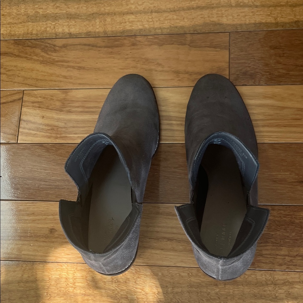 Cole Haan Women’s Dark Gray Suede Boots